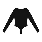 body tecnico donna,bodysuit manica lunga,tuta compressione yoga,abbigliamento sportivo modella,bodycon bodysuit black,activewear minimalista,ALUMA-WOMEN,ATHLEISURE,BODYSUITS,ACTIVEWEAR