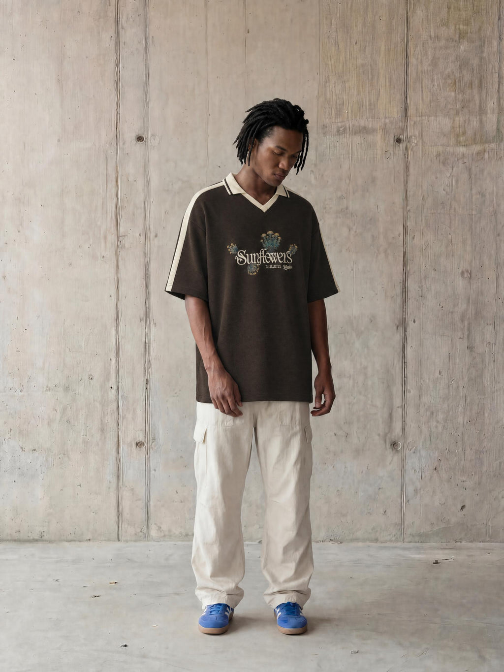 ALUMA | POLO COLOR BLOCK 330G "SUNFLOWERS"