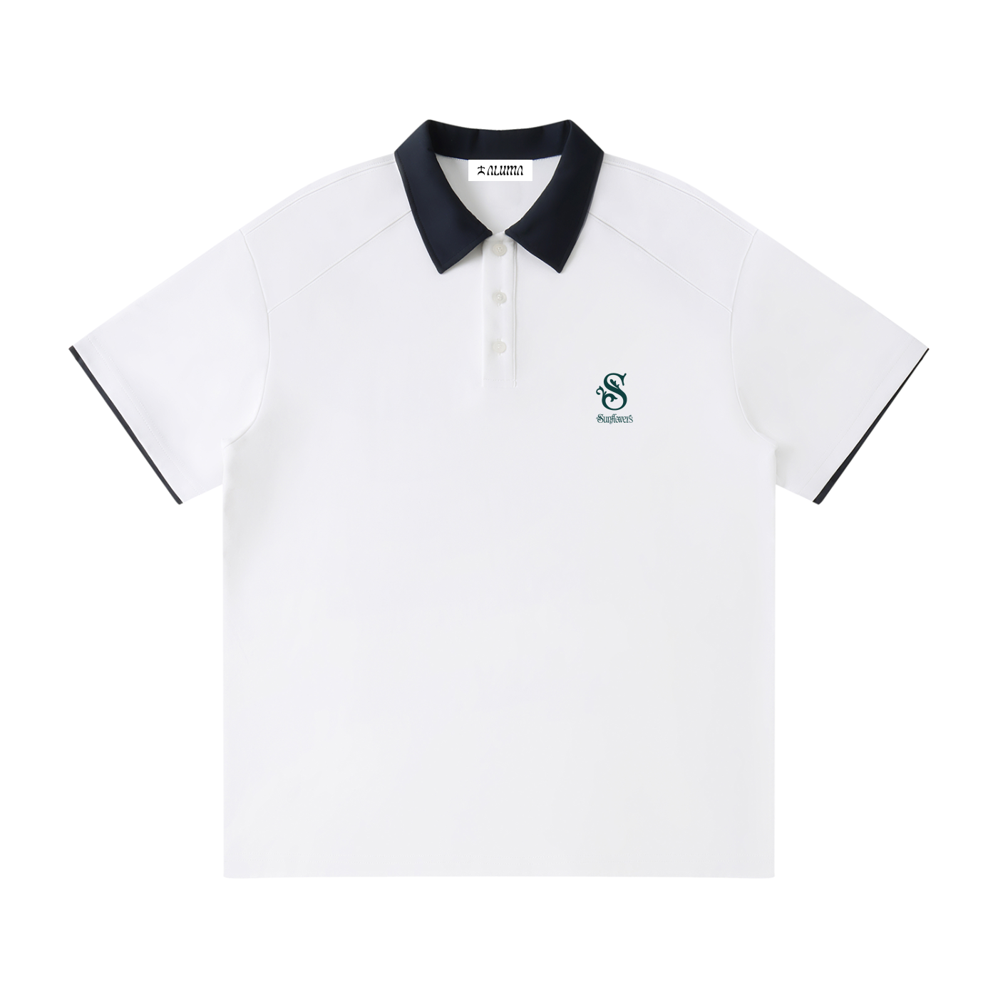 ALUMA | SCUDO RAGLAN A CONTRASTO 220G