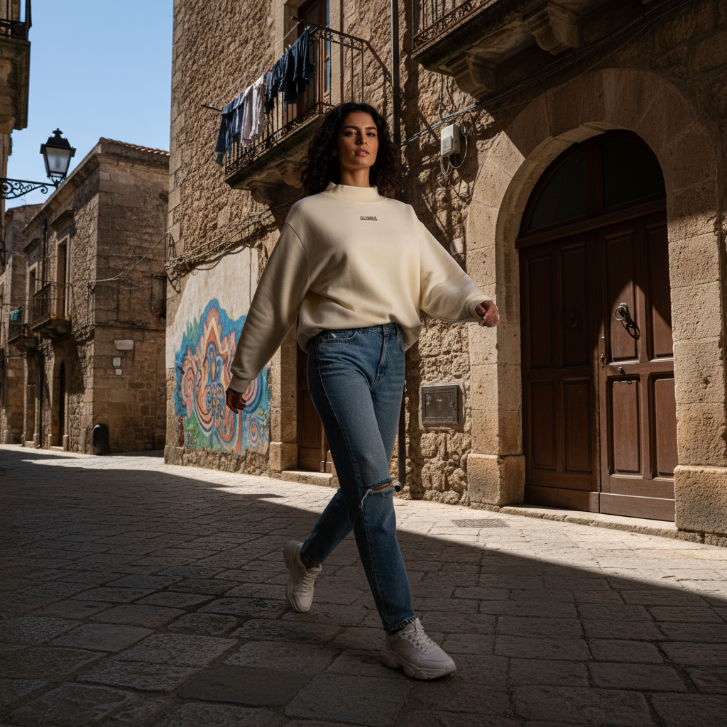 Felpa Donna Aluma's Oasis - ALUMA