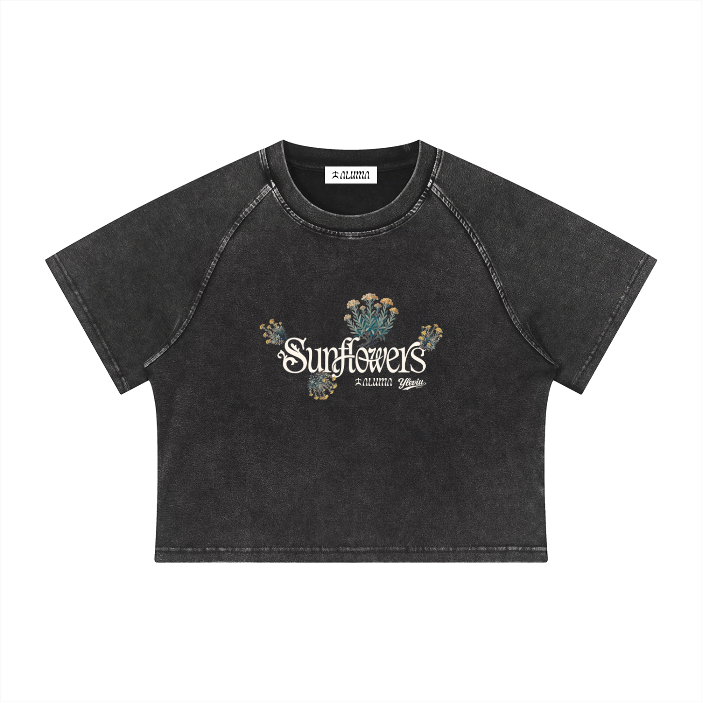 ALUMA | MODULO CROP RAGLAN MINERALE 315G