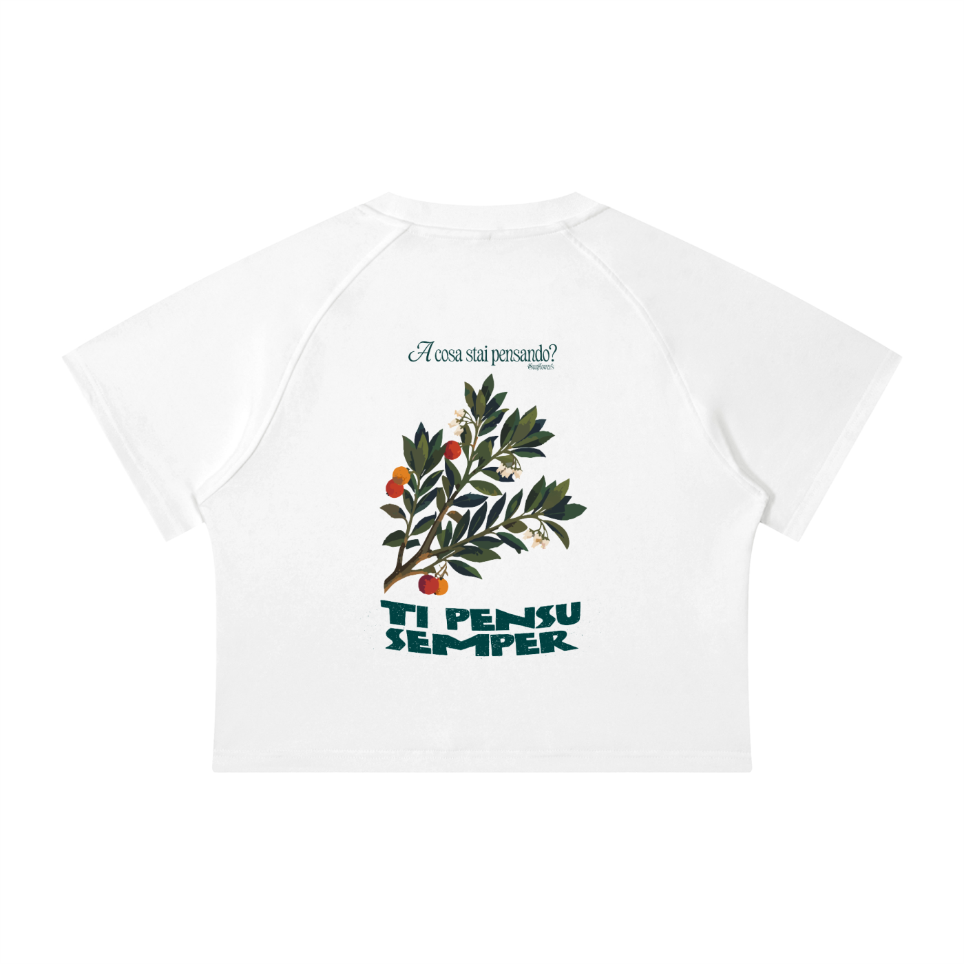 ALUMA | MODULO CROP RAGLAN MINERALE 315G