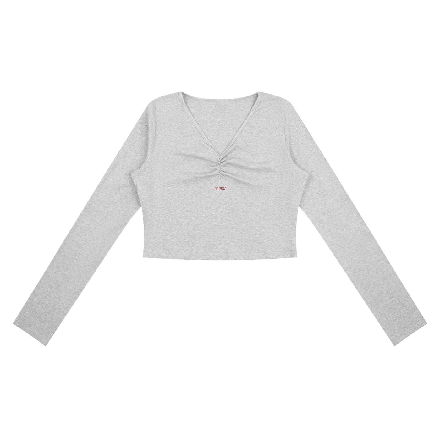 top crop,design arricciato,streetwear femminile,design architettonico,cotone viscosa,fit strutturato,abbigliamento sardo