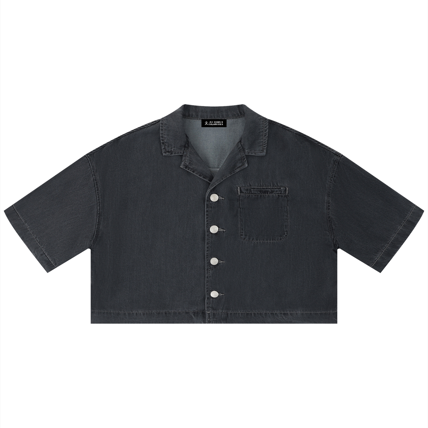 camicia boxy,vintage wash,streetwear pesante,abbigliamento sardo,design brutalista,urban essential,camicia strutturata