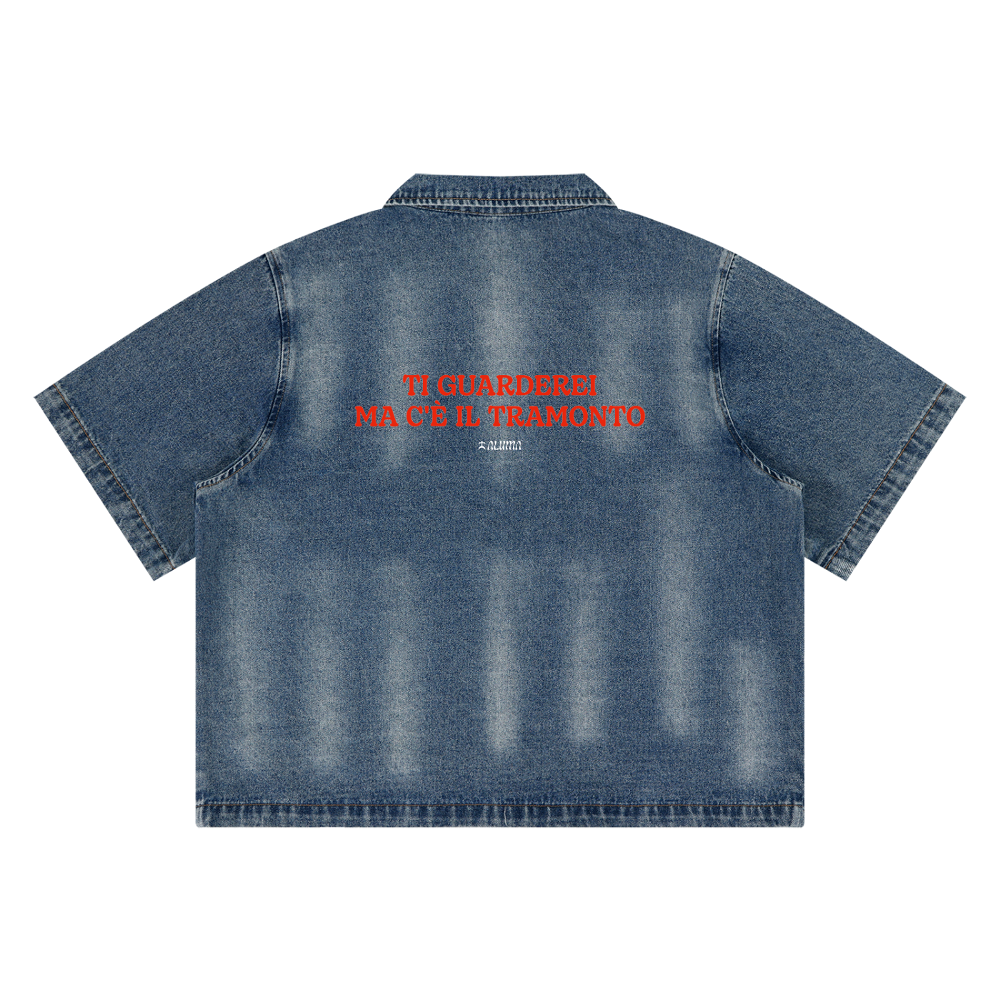 camicia,denim,zip
