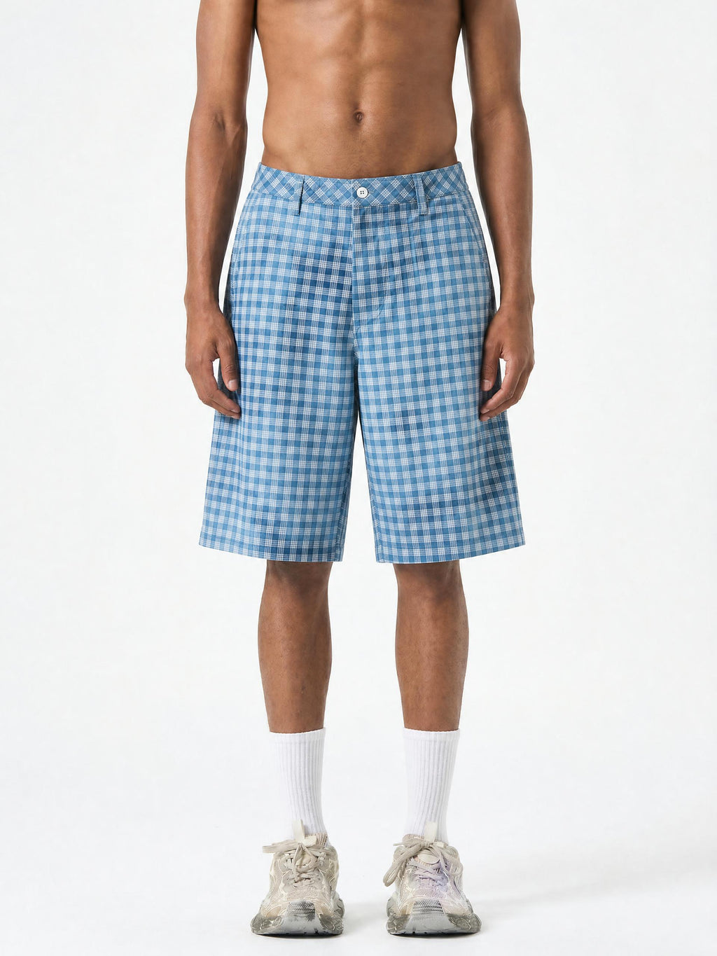 ALUMA | SHORTS PLAID VINTAGE WASH