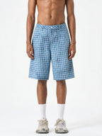 ALUMA | SHORTS PLAID VINTAGE WASH
