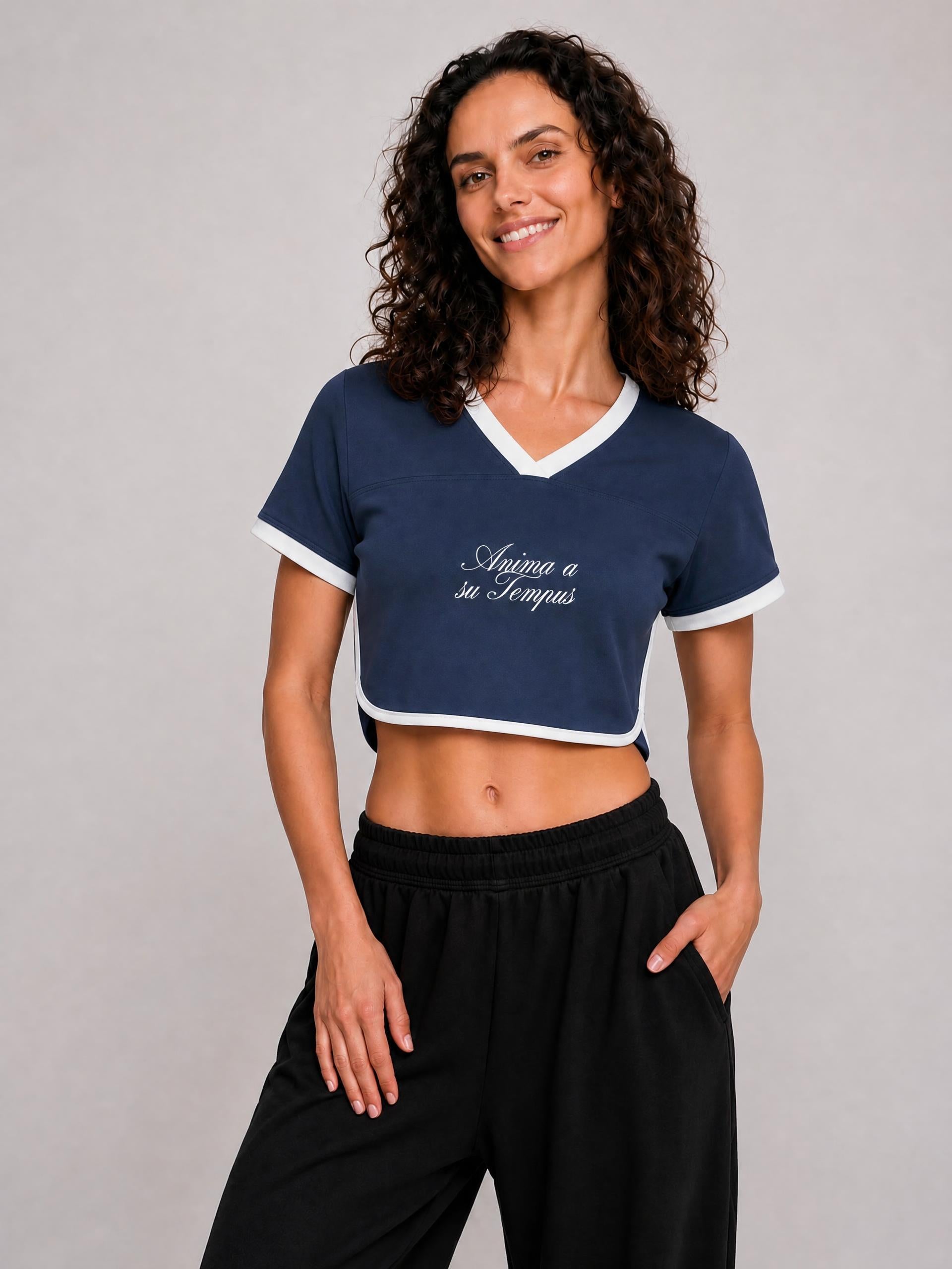 ALUMA | T-SHIRT COMPRESSIVA COLOR BLOCK
