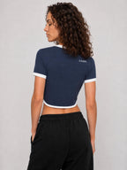 ALUMA | T-SHIRT COMPRESSIVA COLOR BLOCK