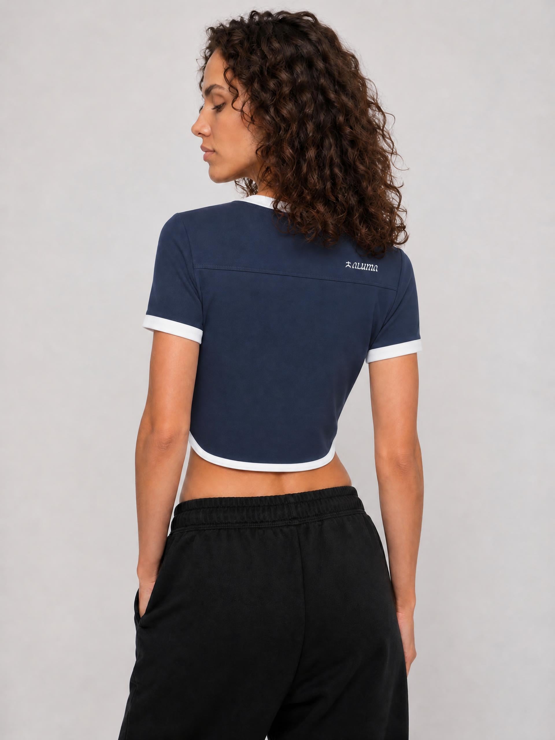 ALUMA | T-SHIRT COMPRESSIVA COLOR BLOCK