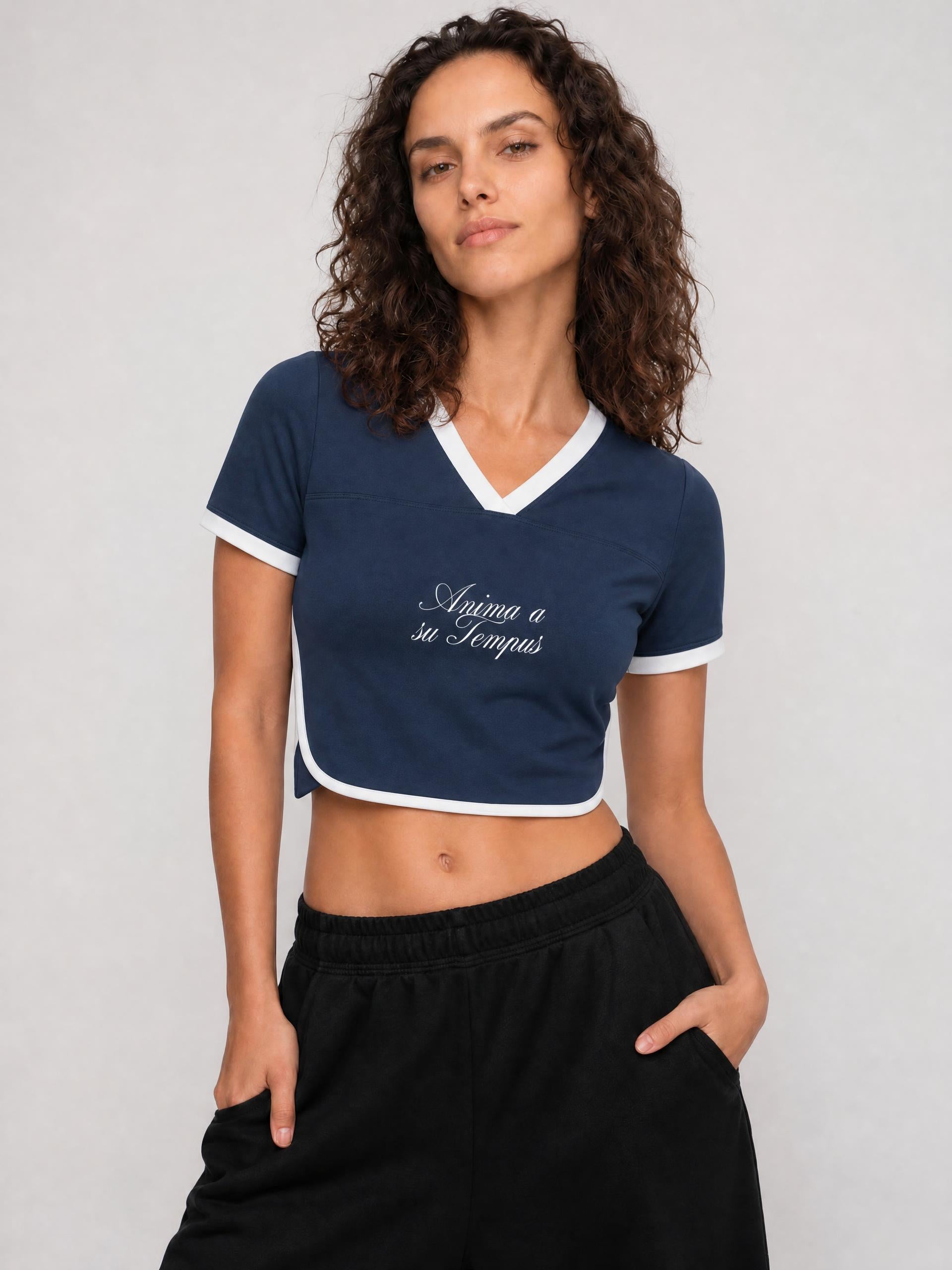 ALUMA | T-SHIRT COMPRESSIVA COLOR BLOCK
