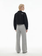 ALUMA | GIACCA DENIM CROP 100% COTONE