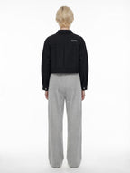 ALUMA | GIACCA DENIM CROP 100% COTONE