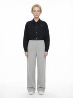 ALUMA | GIACCA DENIM CROP 100% COTONE