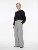 ALUMA | GIACCA DENIM CROP 100% COTONE