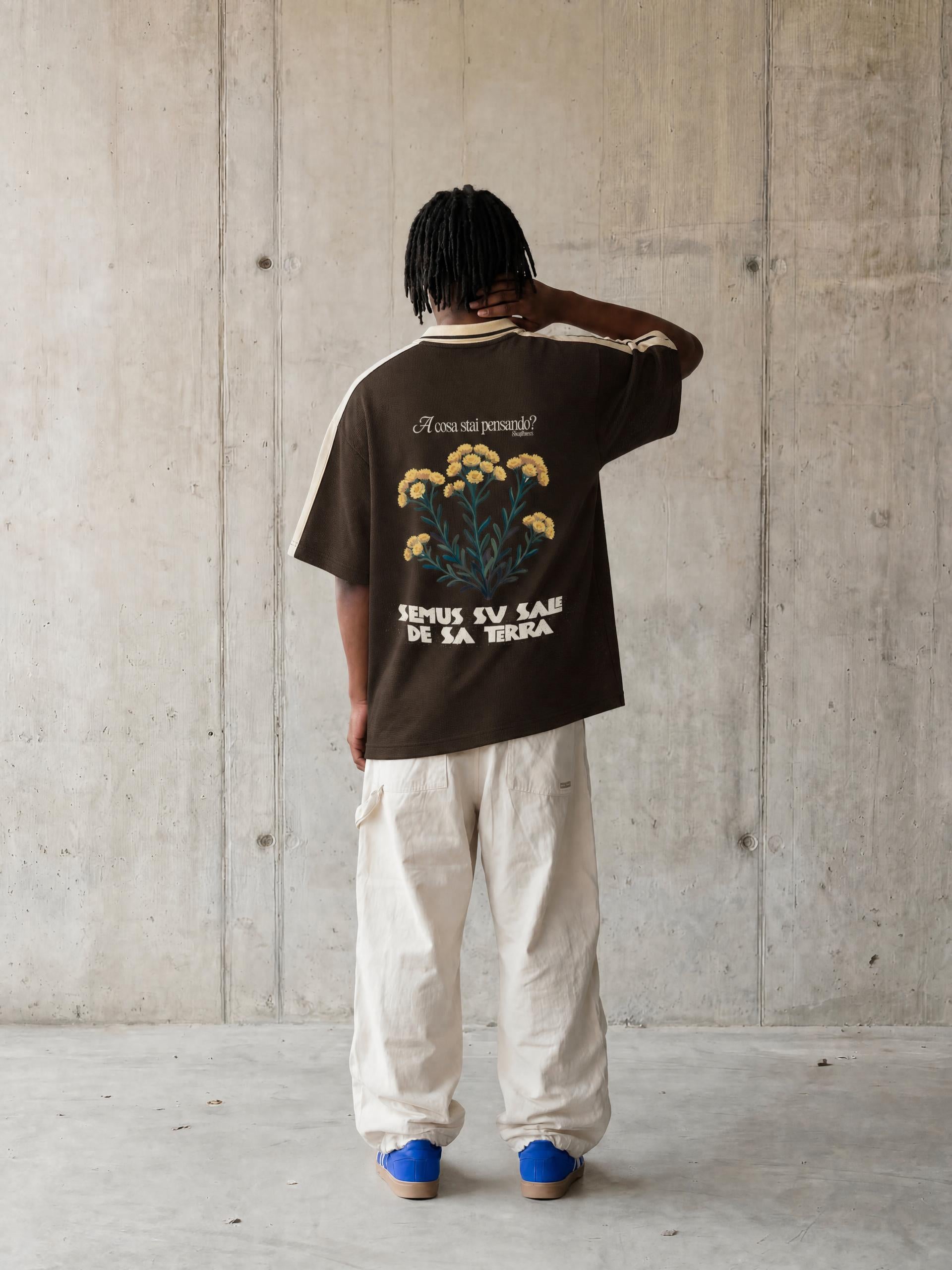 ALUMA | POLO COLOR BLOCK 330G "SUNFLOWERS"