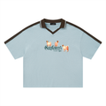 ALUMA | POLO COLOR BLOCK 330G "SUNFLOWERS"
