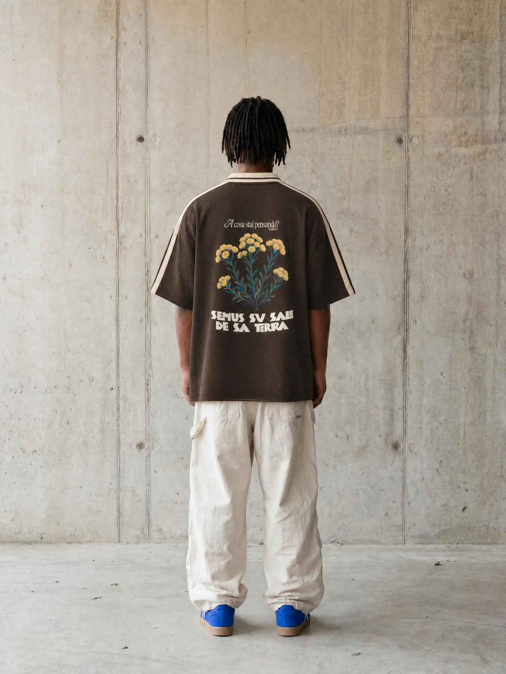 ALUMA | POLO COLOR BLOCK 330G "SUNFLOWERS"