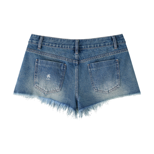 ALUMA | DENIM CORTO 430G A TAGLIO VIVO