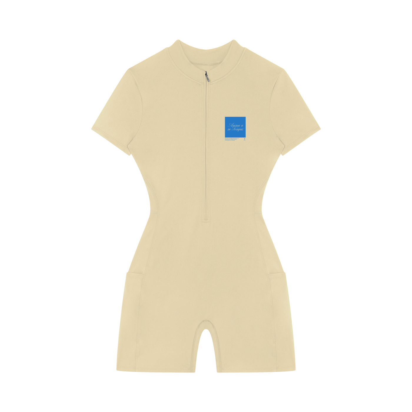 romper sportivo donna,tuta corta a compressione,activewear quarter-zip,abbigliamento sportivo tecnico,aluma romper donna