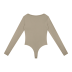 body tecnico donna,bodysuit manica lunga,tuta compressione yoga,abbigliamento sportivo modella,bodycon bodysuit black,activewear minimalista,ALUMA-WOMEN,ATHLEISURE,BODYSUITS,ACTIVEWEAR