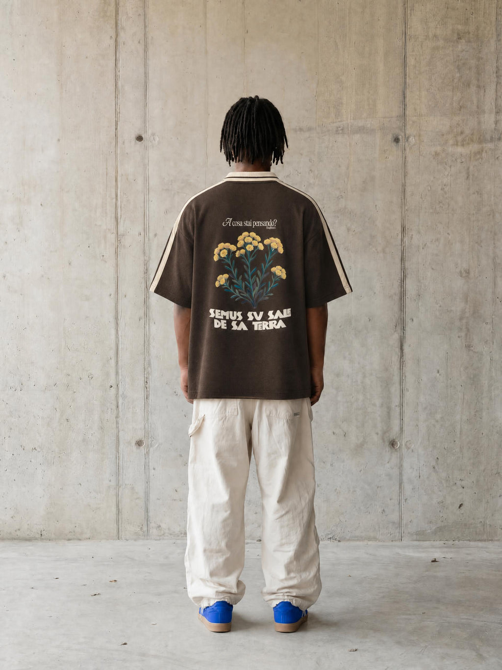 ALUMA | POLO COLOR BLOCK 330G "SUNFLOWERS"