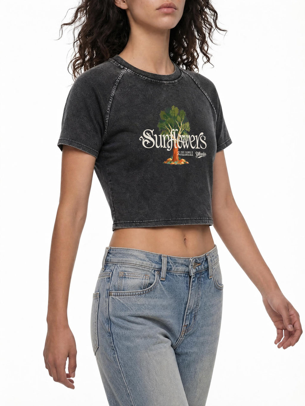 ALUMA | MODULO CROP RAGLAN MINERALE 315G