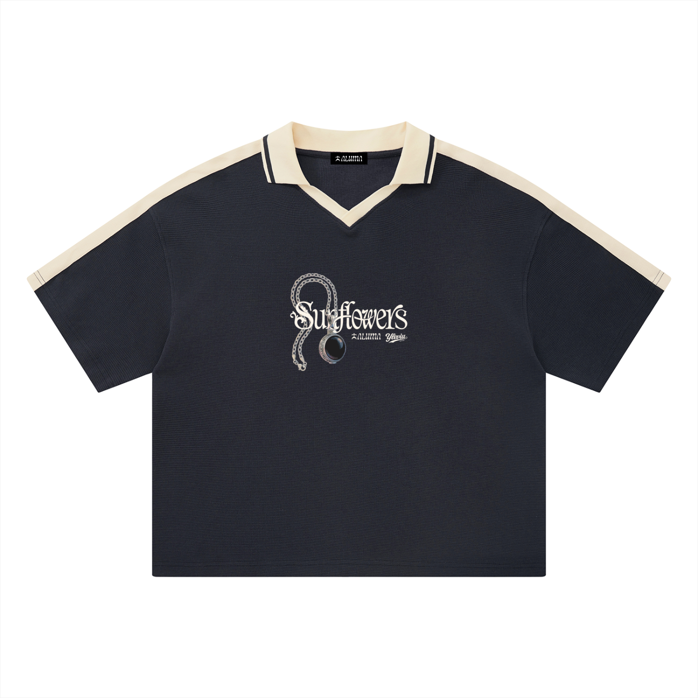 ALUMA | POLO COLOR BLOCK 330G "SUNFLOWERS"
