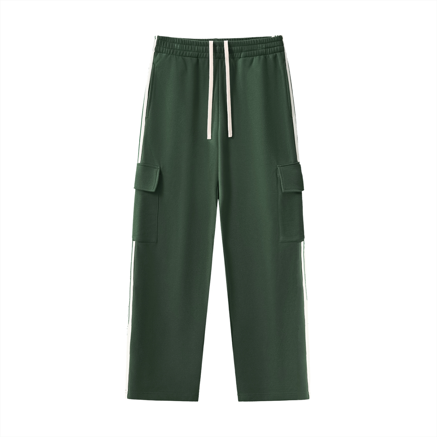 Pantaloni Loose Streetwear Aluma - Banda Laterale e Gamba Dritta Unisex