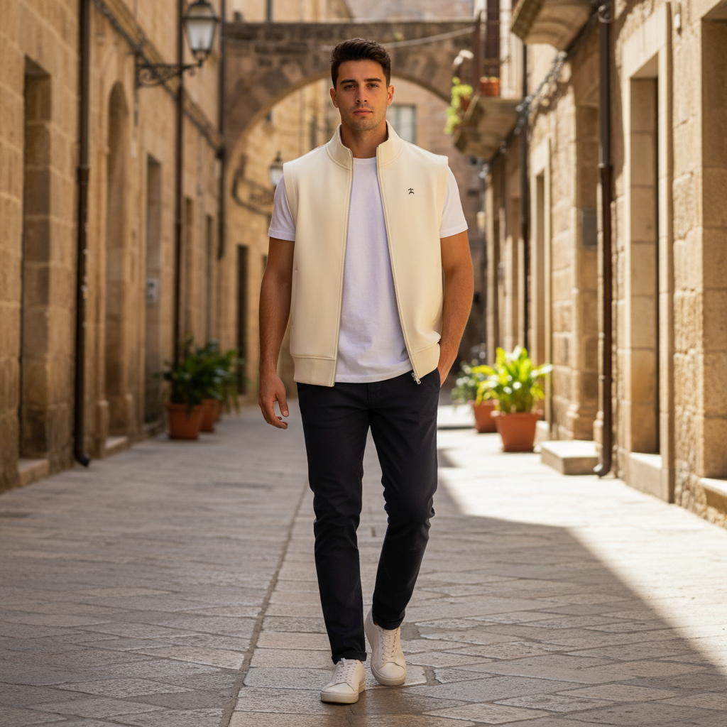 Gilet Streetwear Pesante Aluma - Essential Heavyweight Vest