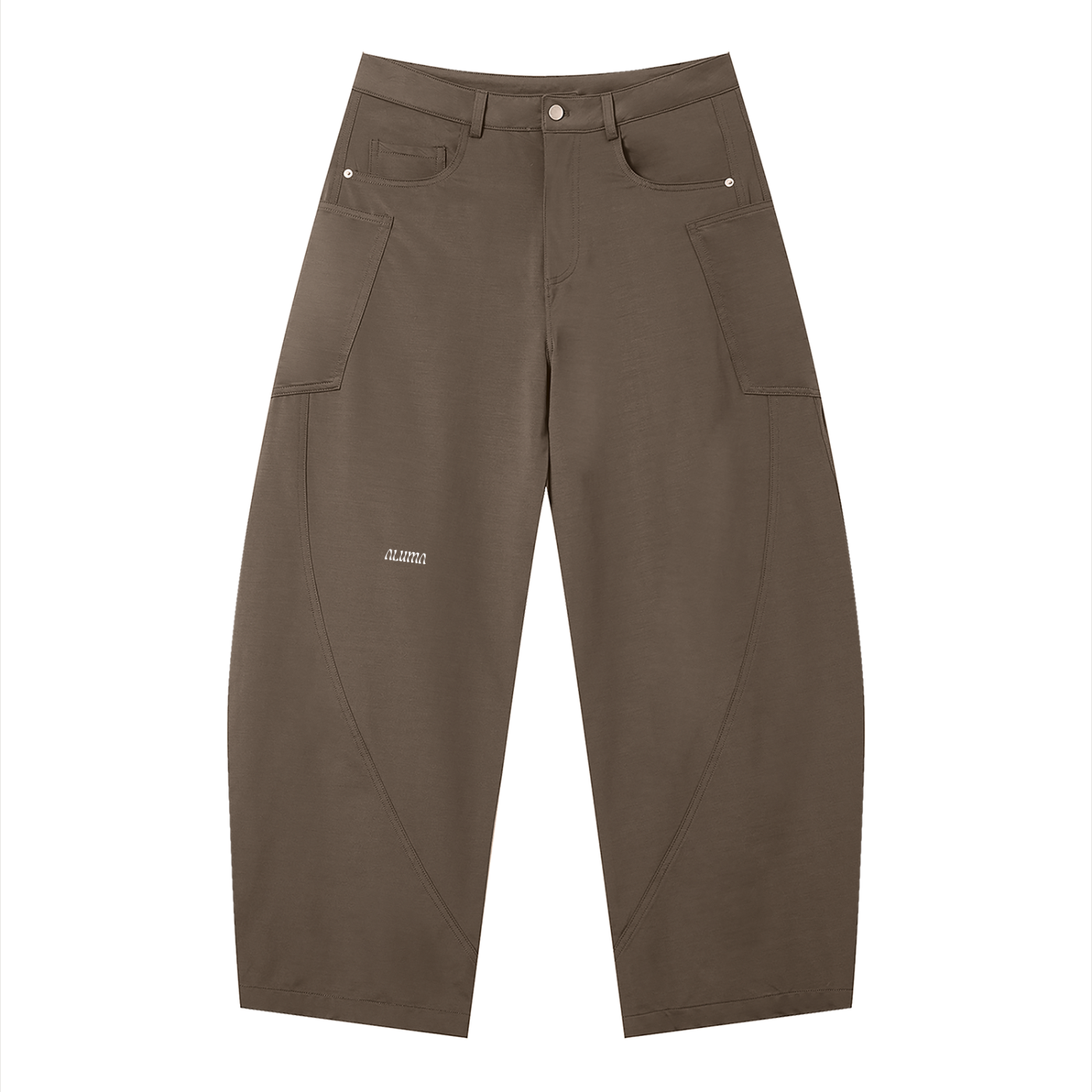 pantalone barrel,streetwear sardegna,urban wear,volumi destrutturati,abbigliamento tecnico,fit oversize