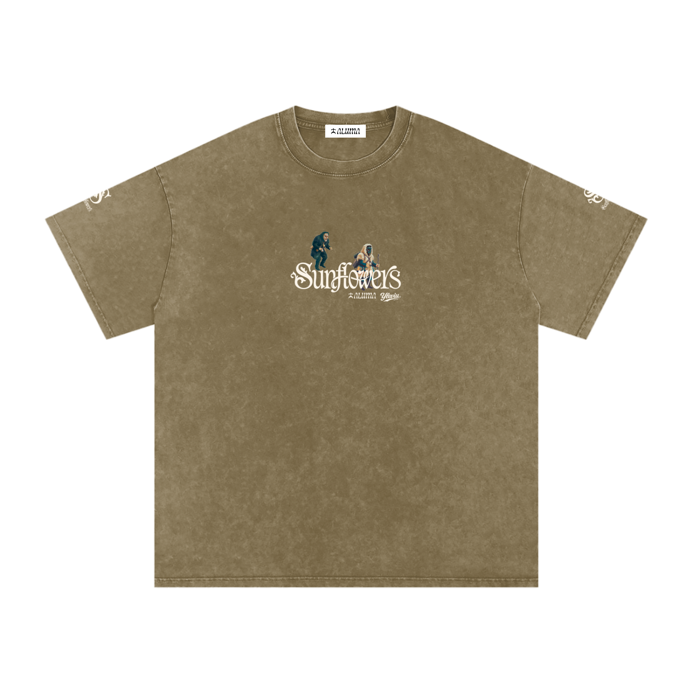 ALUMA | MODULO OVERSIZE SNOW WASHED PURO COTONE 250G