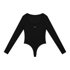 body tecnico donna,bodysuit manica lunga,tuta compressione yoga,abbigliamento sportivo modella,bodycon bodysuit black,activewear minimalista,ALUMA-WOMEN,ATHLEISURE,BODYSUITS,ACTIVEWEAR