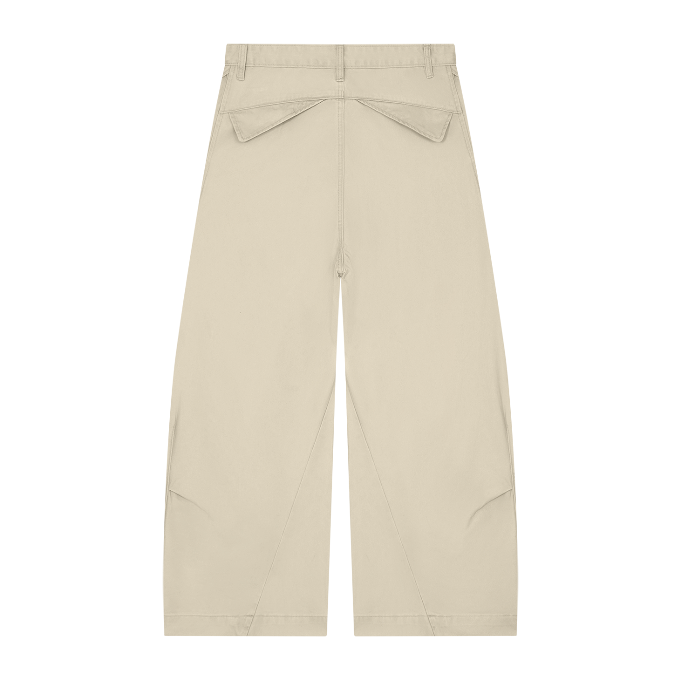 ALUMA | PANTALONE BARREL LEG 100% COTONE