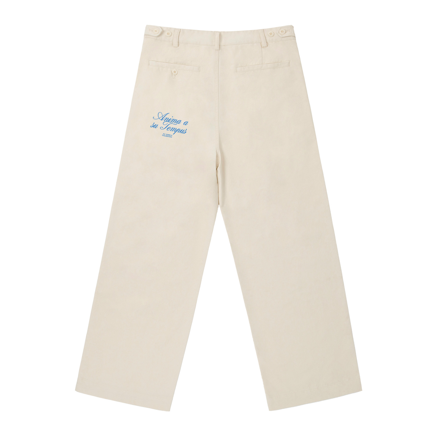 Pantaloni Unisex Anima Sarda - Gamba Dritta Vita Regolabile - ALUMA