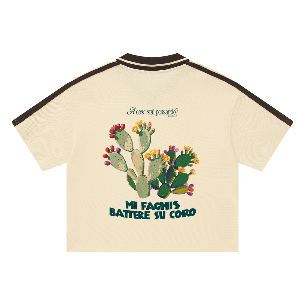ALUMA | POLO COLOR BLOCK 330G "SUNFLOWERS"