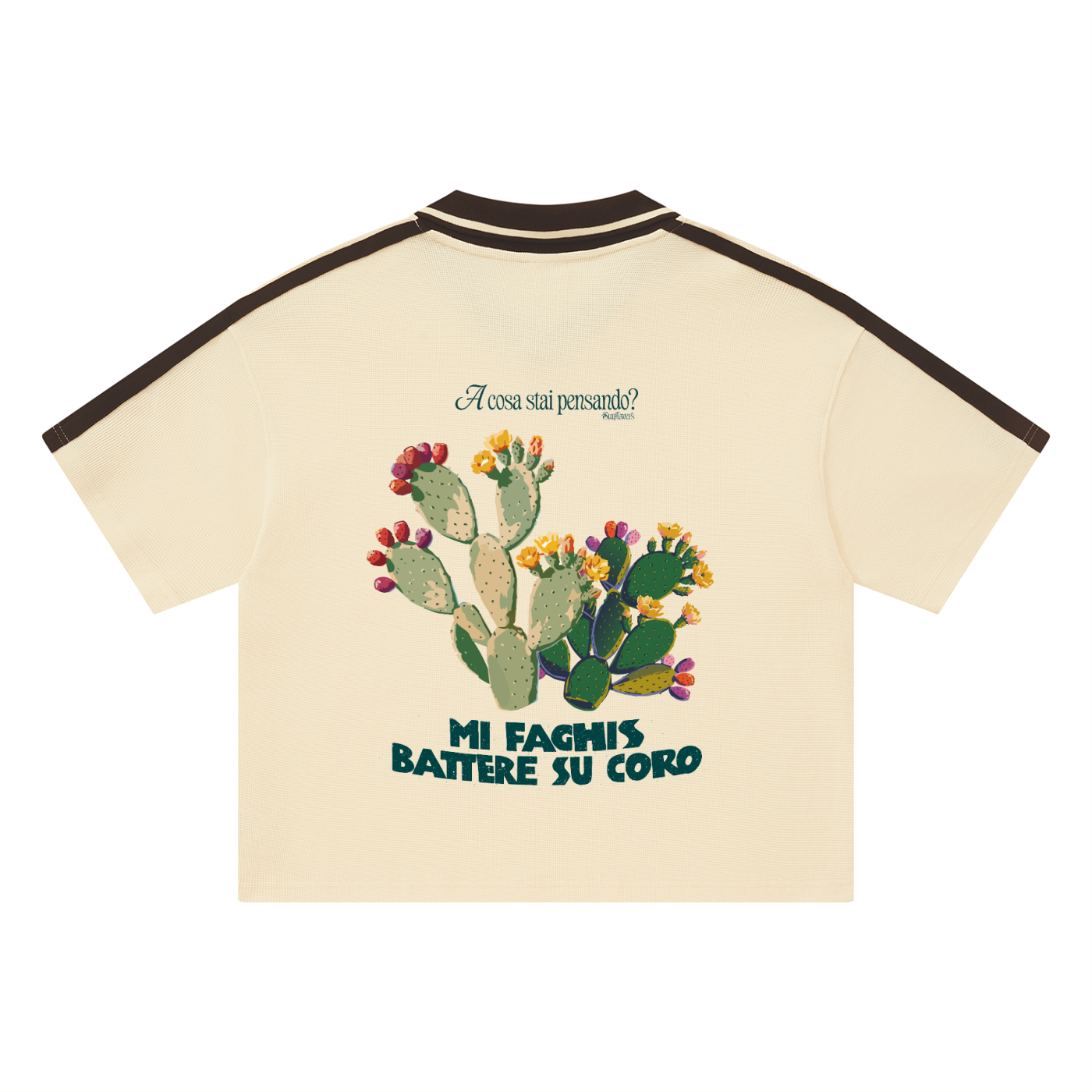 ALUMA | POLO COLOR BLOCK 330G "SUNFLOWERS"
