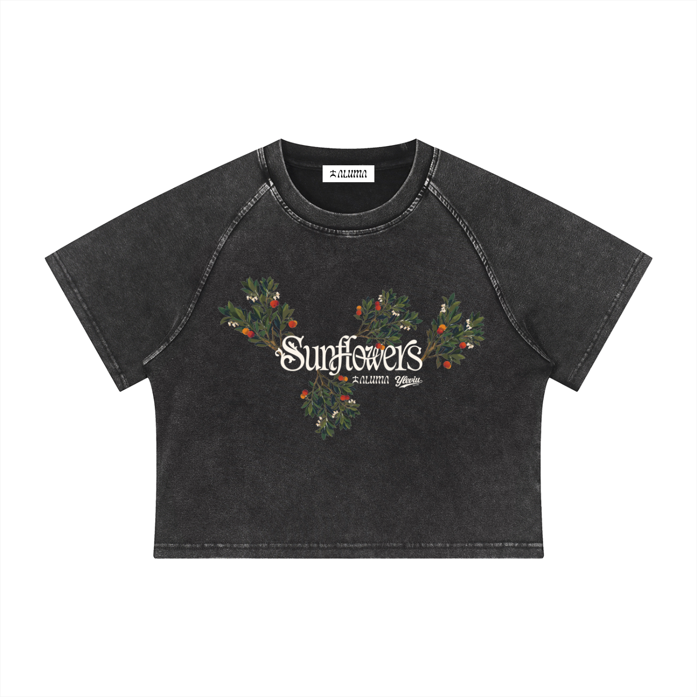 ALUMA | MODULO CROP RAGLAN MINERALE 315G