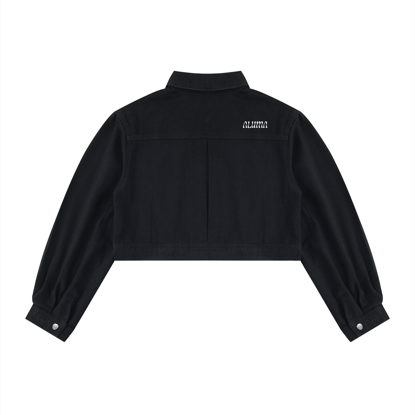ALUMA | GIACCA DENIM CROP 100% COTONE
