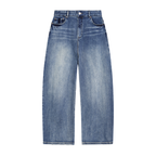 Jeans Baggy "Sun Fade" | Denim Heavyweight Raw Hem