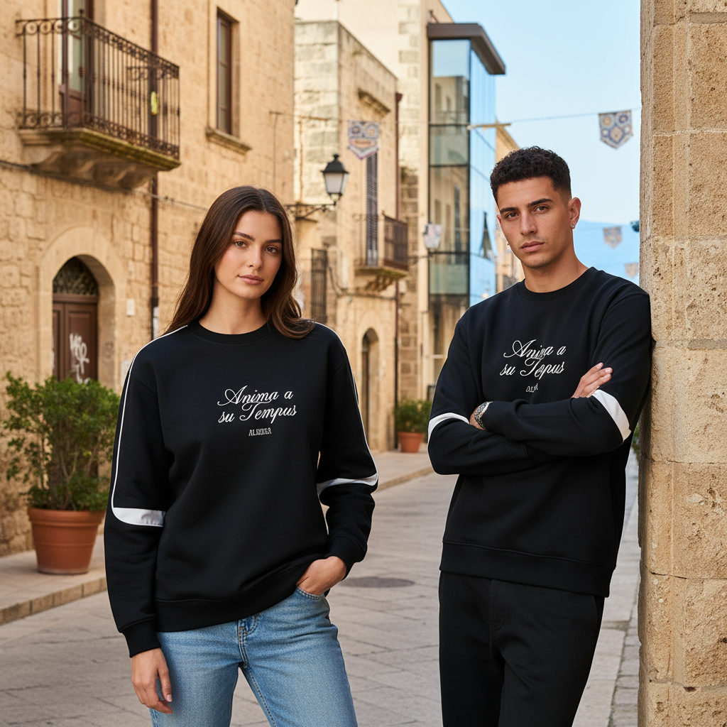 Felpa Oversize Anima a su Tempus - ALUMA