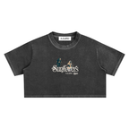 ALUMA | MODULO CROP SNOW WASHED PURO COTONE 220G