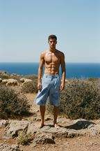ALUMA | SHORTS PLAID VINTAGE WASH
