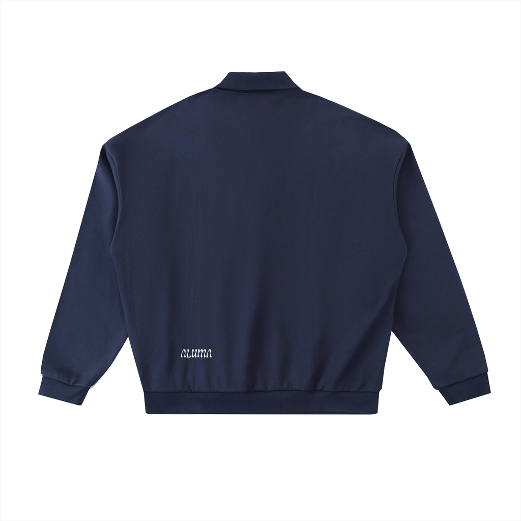 Felpa Polo Heavyweight "Aluma Quality" - ALUMA