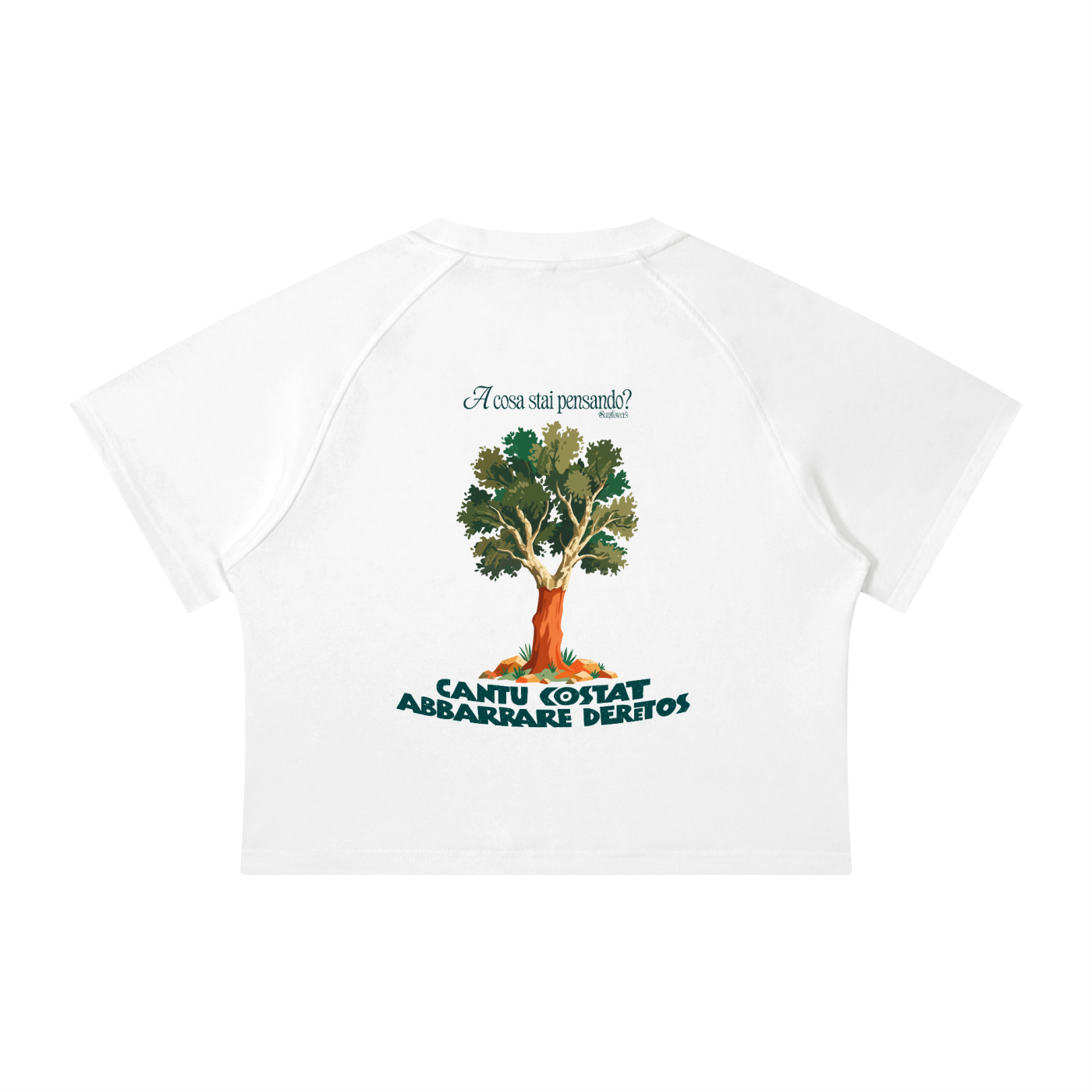 ALUMA | MODULO CROP RAGLAN MINERALE 315G