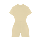 romper sportivo donna,tuta corta a compressione,activewear quarter-zip,abbigliamento sportivo tecnico,aluma romper donna