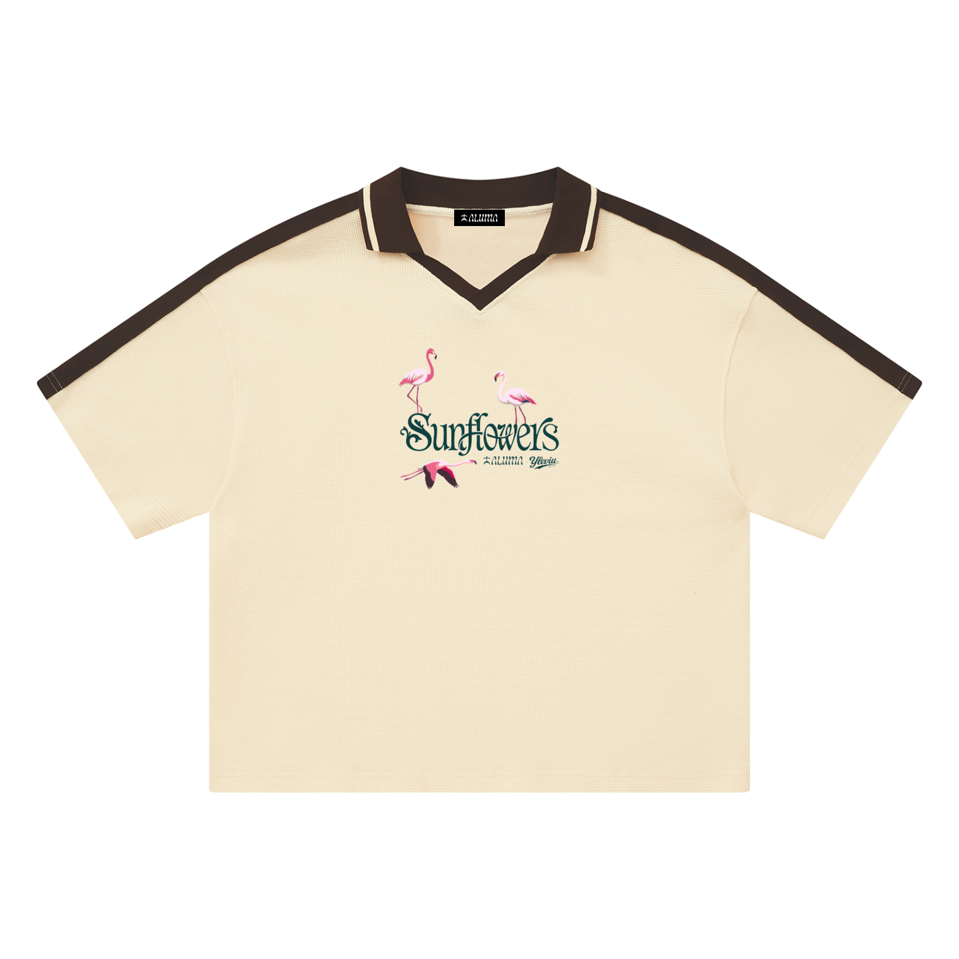 ALUMA | POLO COLOR BLOCK 330G "SUNFLOWERS"