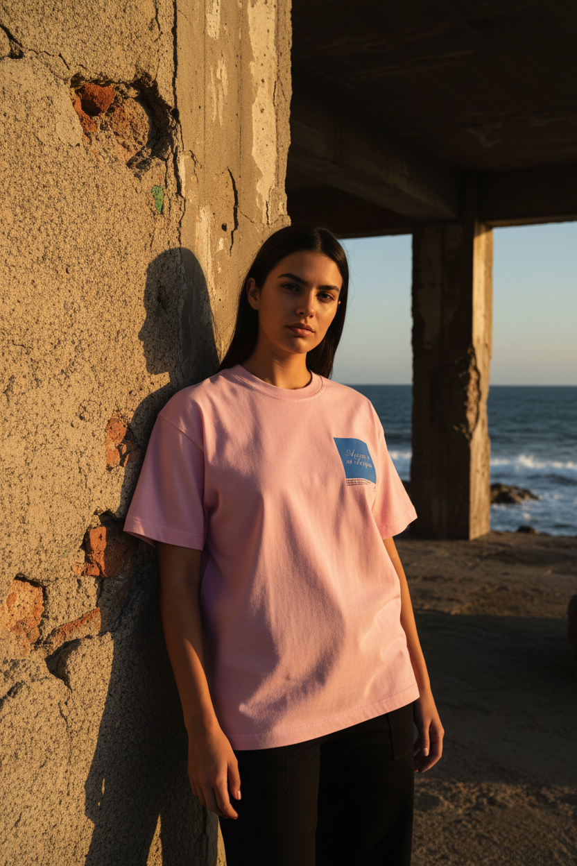 ALUMA | Unisex Vintage Wash Boxy T-Shirt