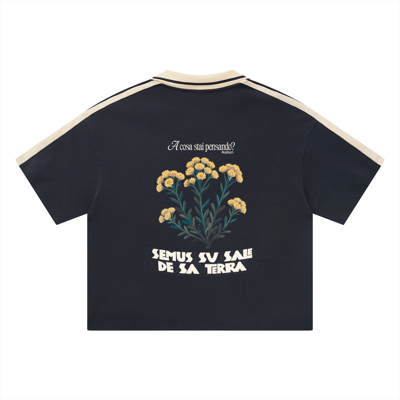 ALUMA | POLO COLOR BLOCK 330G "SUNFLOWERS"