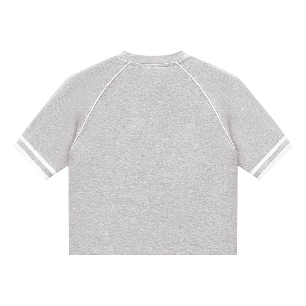 t-shirt a costine,streetwear tecnico,fit bodycon,raglan sleeve,tessuto elastico,abbigliamento sardo